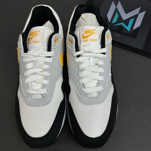 Nike Air Max 1 Steelers White Gold Black Sneakers Retro FD9082-104 Men’s Sizes